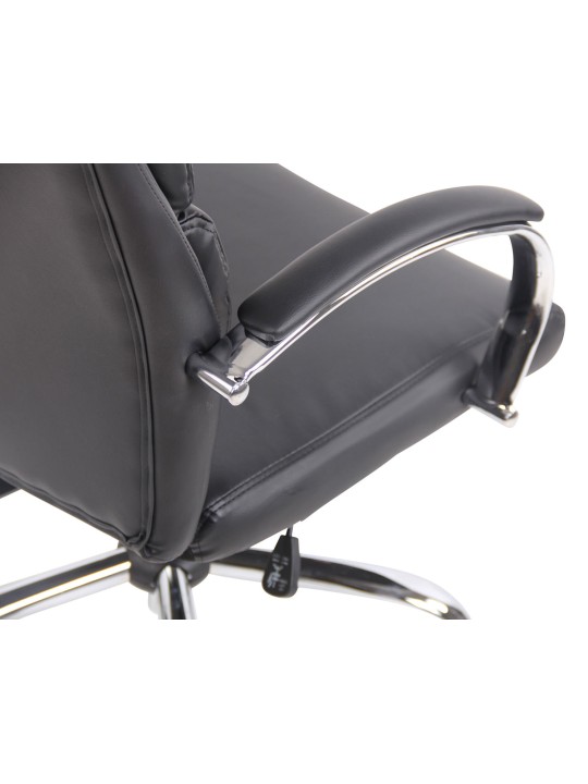 Bradford keinonahkainen työtuoli, musta