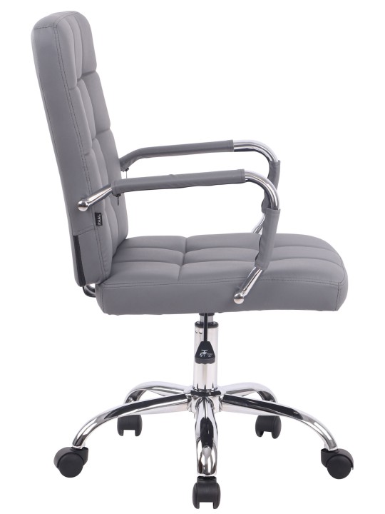 Toimistotuoli Deli PRO keinonahkaa, harmaa