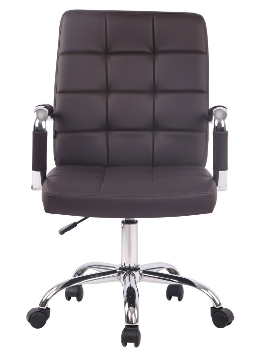 Toimistotuoli Deli PRO keinonahkaa, ruskea