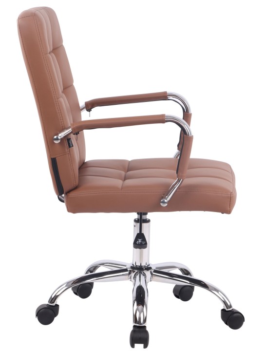 Toimistotuoli Deli PRO keinonahkaa, vaaleanruskea