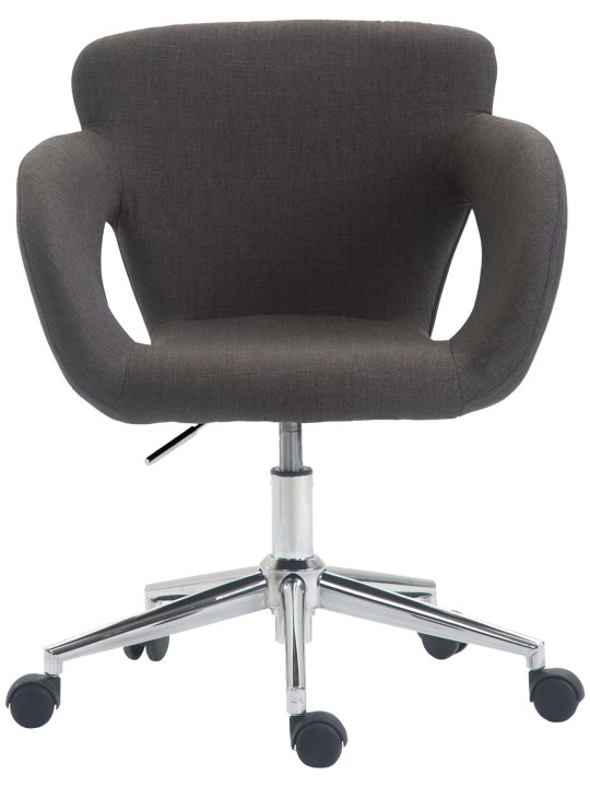 Työtuoli Edison kangasta, tummanharmaa