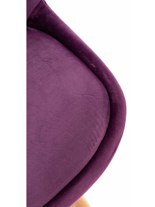 4 tuolin sarja Linares velvet, liila