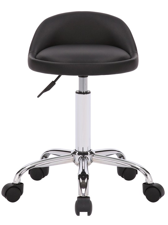 Työjakkara Teramo keinonahkaa, musta