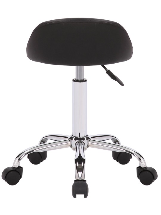 Työjakkara Teramo keinonahkaa, musta