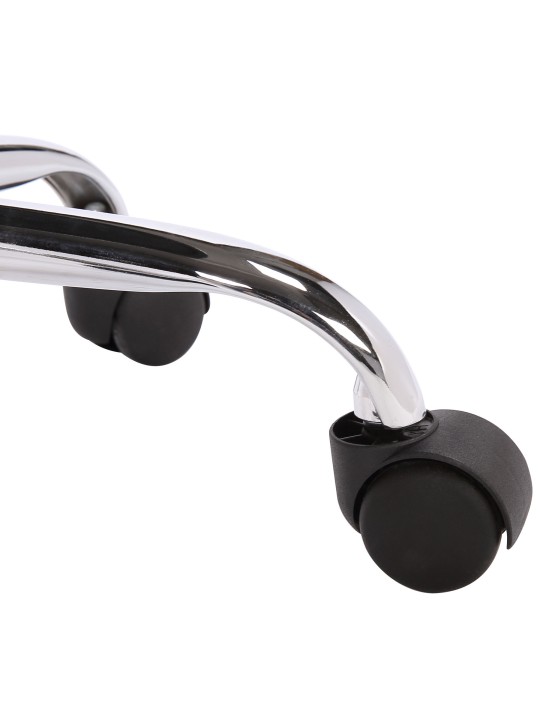 Työjakkara Teramo keinonahkaa, musta