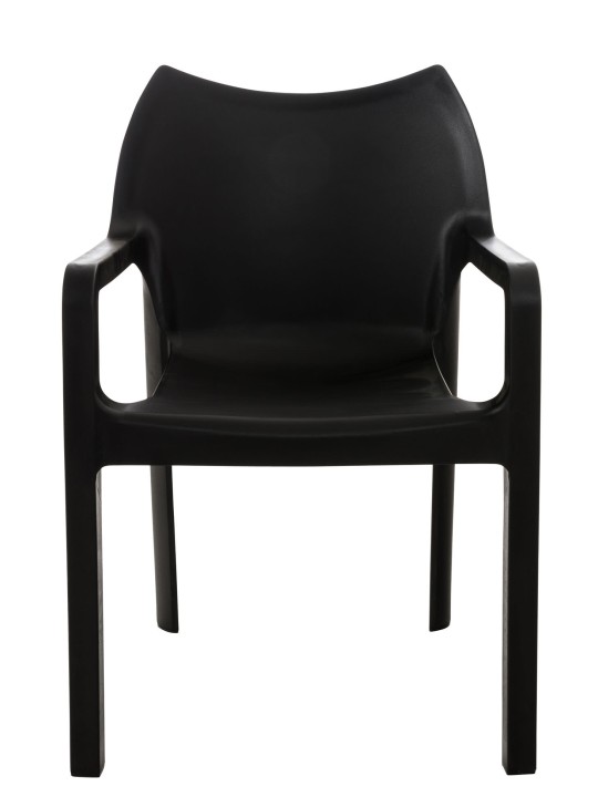 2 pinoavan tuolin SETTI DIVA, musta