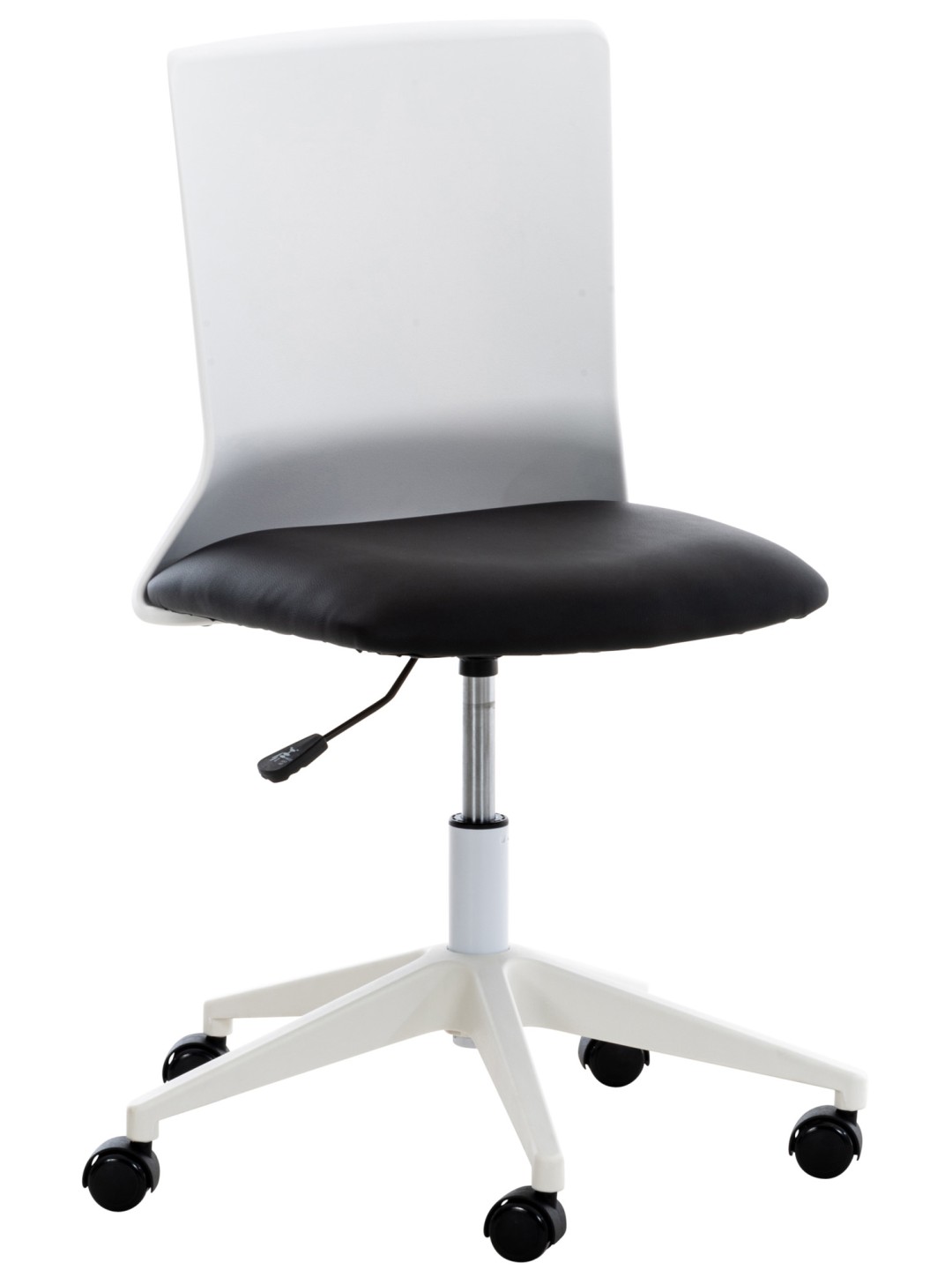 Työtuoli Apolda keinonahkaa, musta