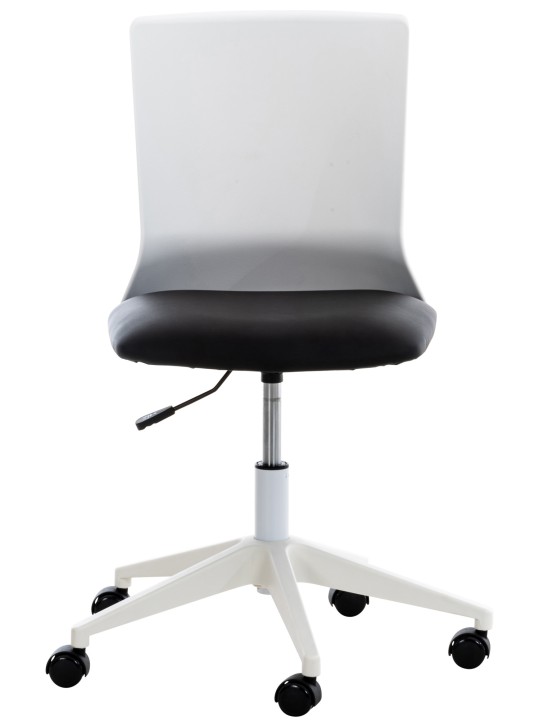 Työtuoli Apolda keinonahkaa, musta