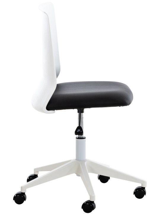 Työtuoli Apolda keinonahkaa, musta