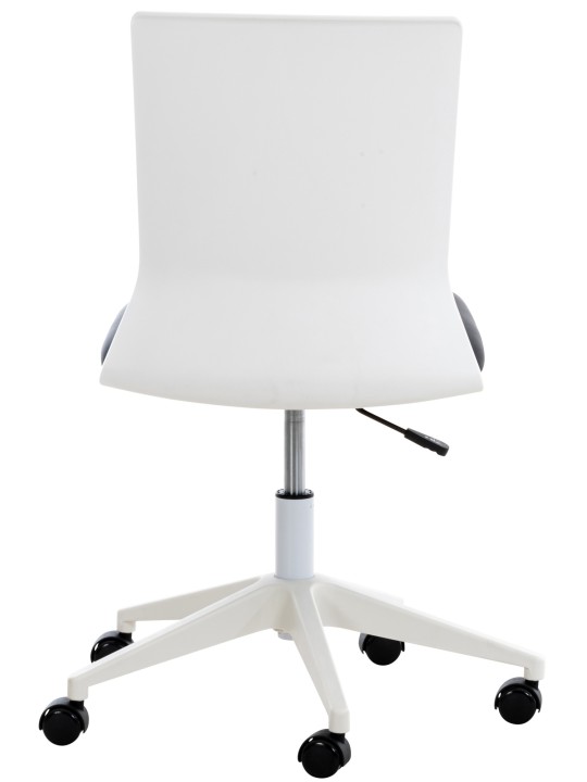 Työtuoli Apolda keinonahkaa, musta