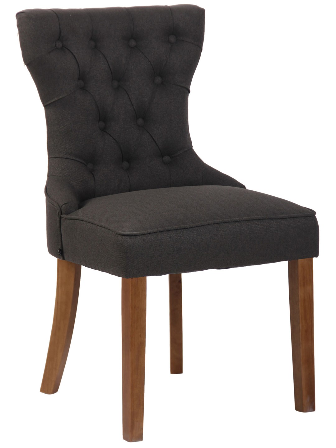 Tuoli Franca kangas antiikki-light, tummanharmaa