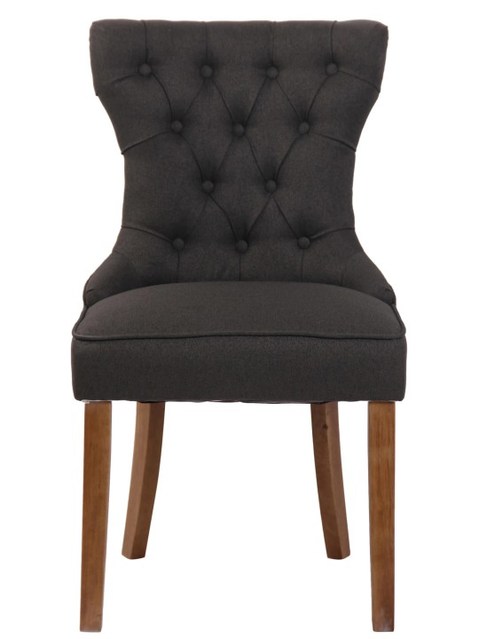 Tuoli Franca kangas antiikki-light, tummanharmaa