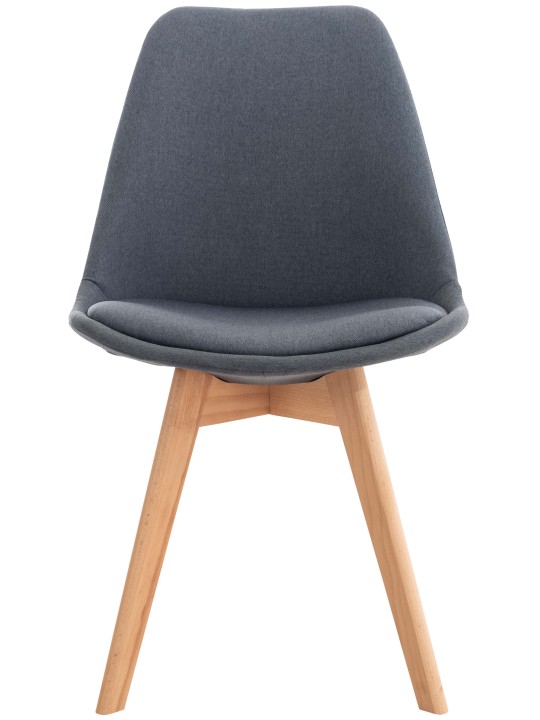 4 tuolin sarja Linares kangas, tummanharmaa