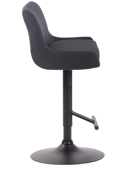 Baarijakkaraklubikangas, musta