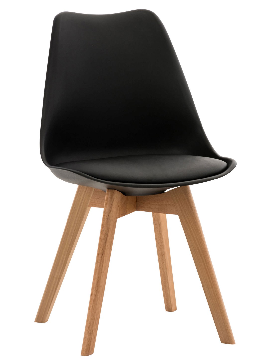 Linares tuoli, musta