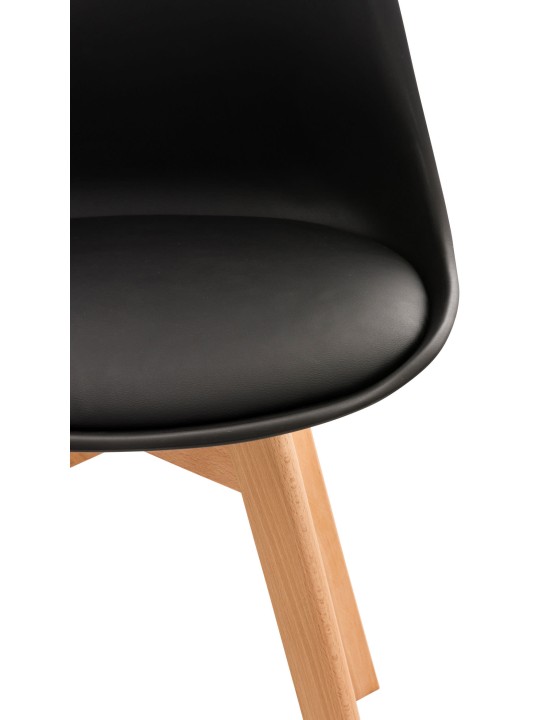 Linares tuoli, musta