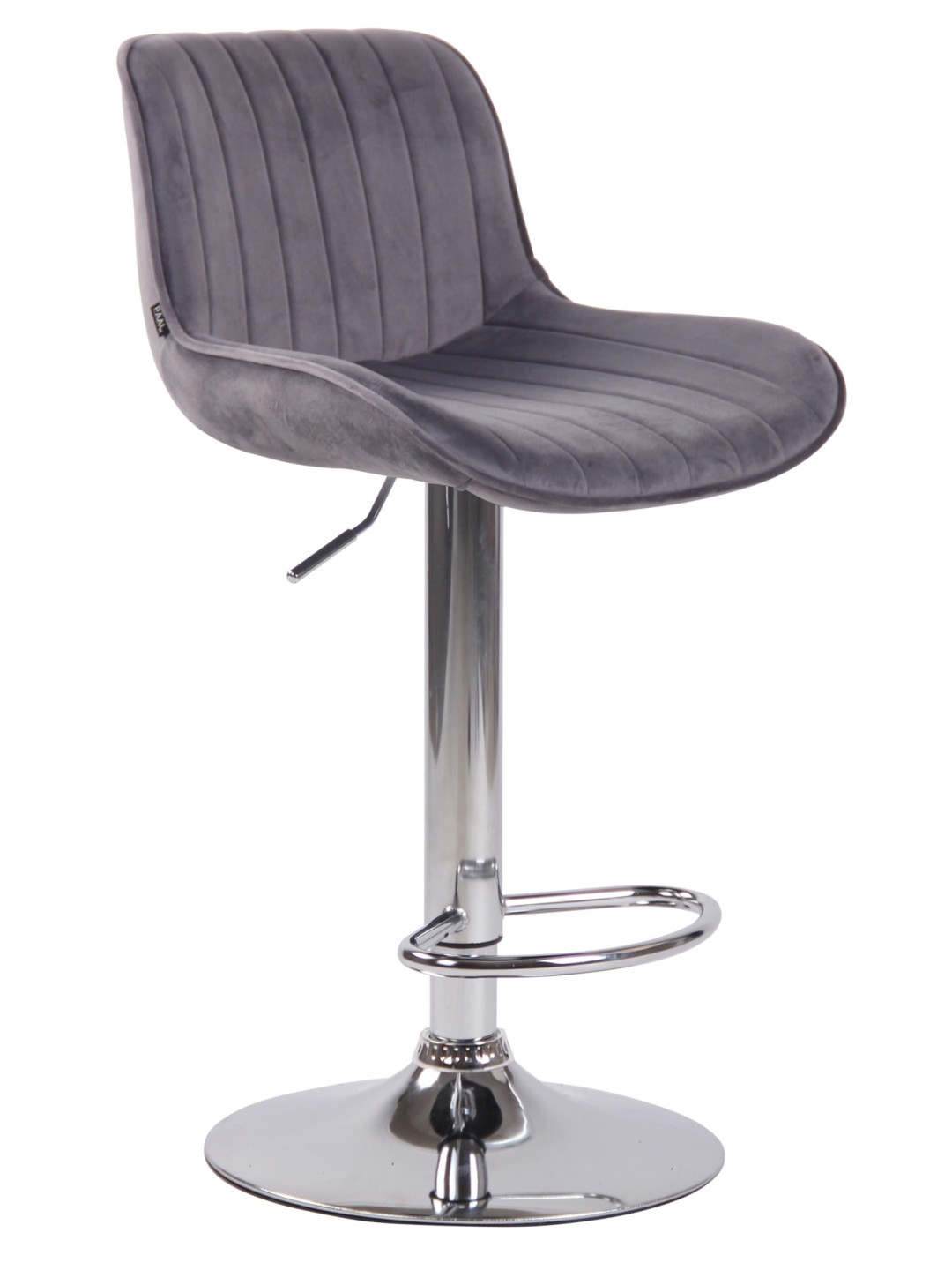 Baarijakkara Lentini samettikromi, tummanharmaa