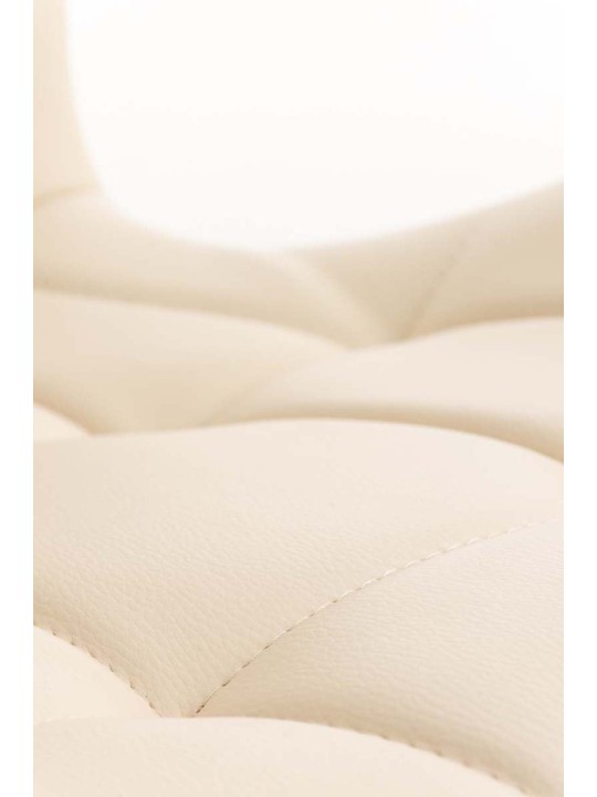 4 ruokasalin tuolin setti Elda keinonahkaa, kermanvärinen