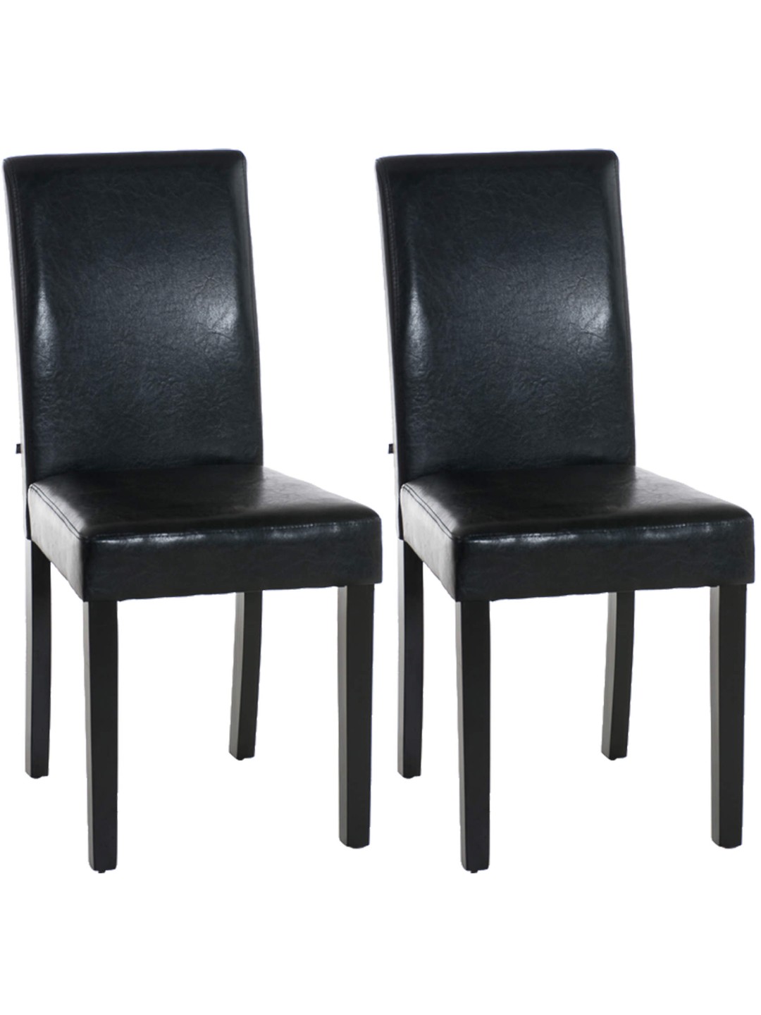 2 ruokapöydän tuolin setti Ina, musta