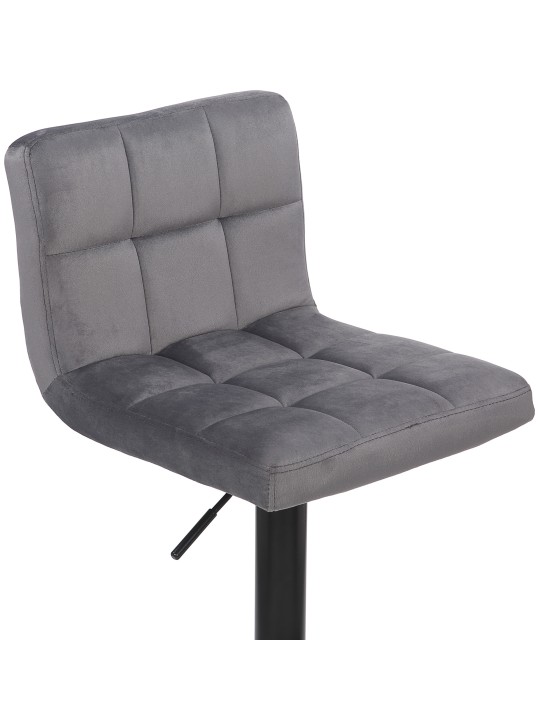 2 baarijakkaran setti Feni velvet, harmaa