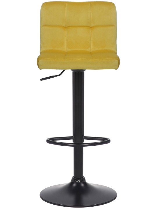 2 baarijakkaran setti Feni velvet, keltainen