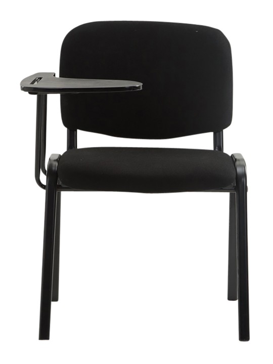 4 Ken-tuolin setti taitettavalla pöytäkankaalla, musta