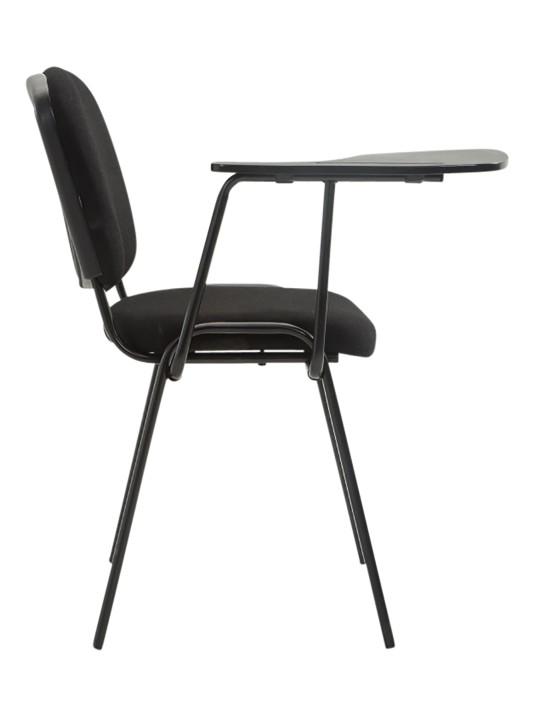 4 Ken-tuolin setti taitettavalla pöytäkankaalla, musta