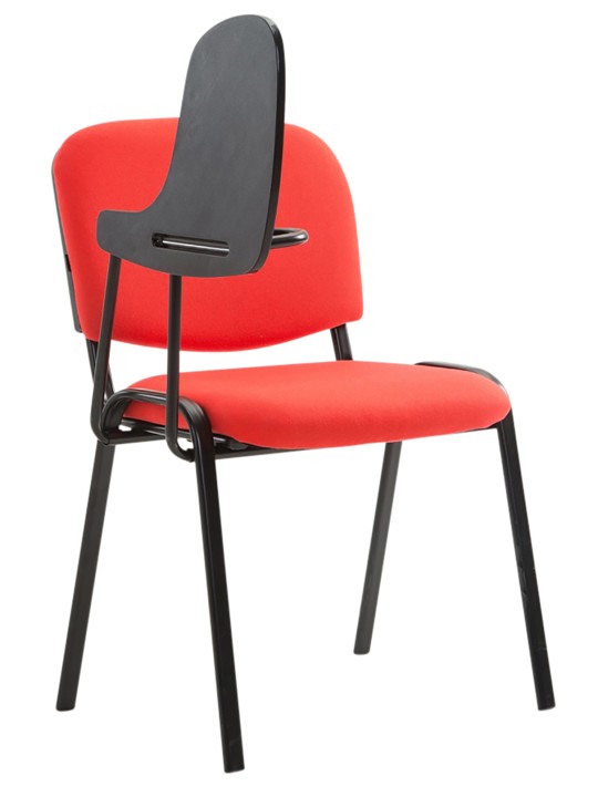 4 Ken-tuolin setti taitettavalla pöytäkankaalla, punainen