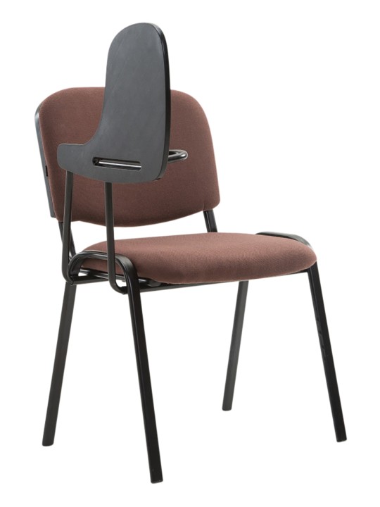 4 Ken-tuolin setti taitettavalla pöytäkankaalla, ruskea