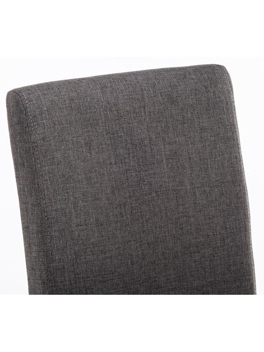 Ruokasalin tuoli Ina kangas cappuccino, tummanharmaa