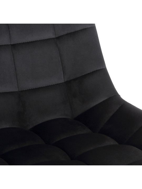 Medford samettityötuoli, musta