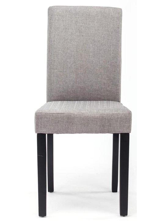 Sarja 2 ruokasalin tuolia Ina kangas, vaaleanharmaa