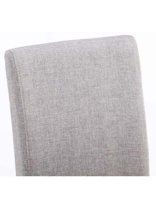 Setti 4 ruokasalin tuolia Ina kangas cappuccino, vaaleanharmaa