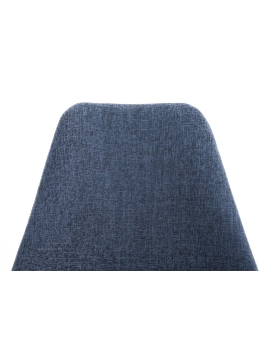 Tuoli Pegleg kangas Square luonnollinen, sininen