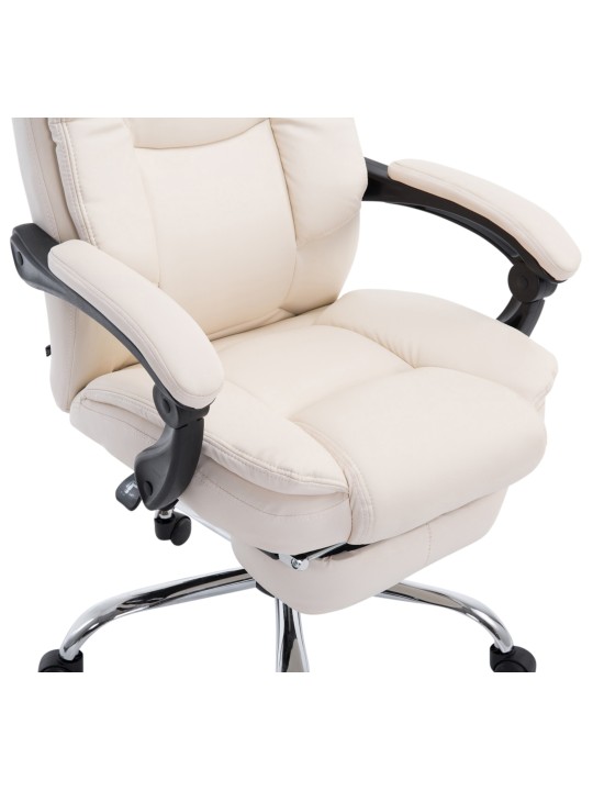 Castle työtuoli, kermanvärinen