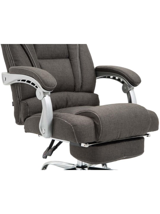 Työtuoli Pacific kangasta, tummanharmaa