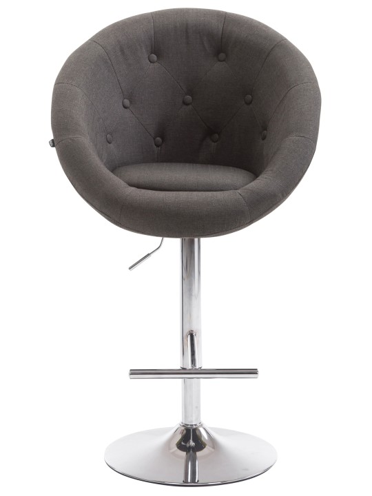 Baarijakkara London V2 kangas kromi, tummanharmaa