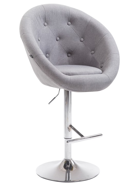 Baarijakkara London V2 kangas kromi, harmaa