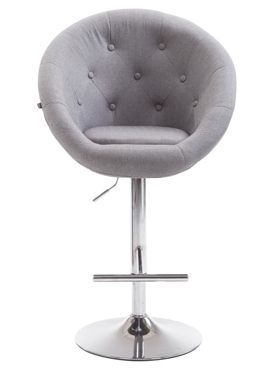 Baarijakkara London V2 kangas kromi, harmaa