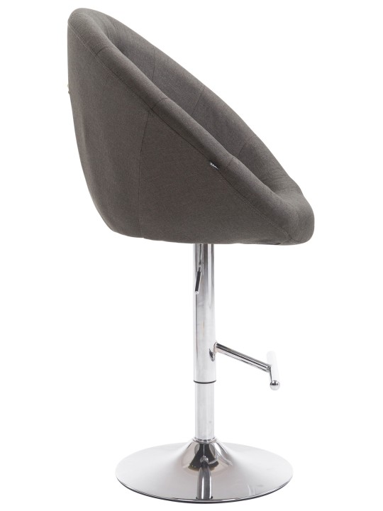 Baarijakkara London V2 kangas kromi, tummanharmaa