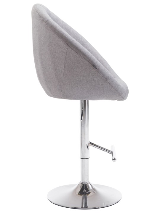 Baarijakkara London V2 kangas kromi, harmaa