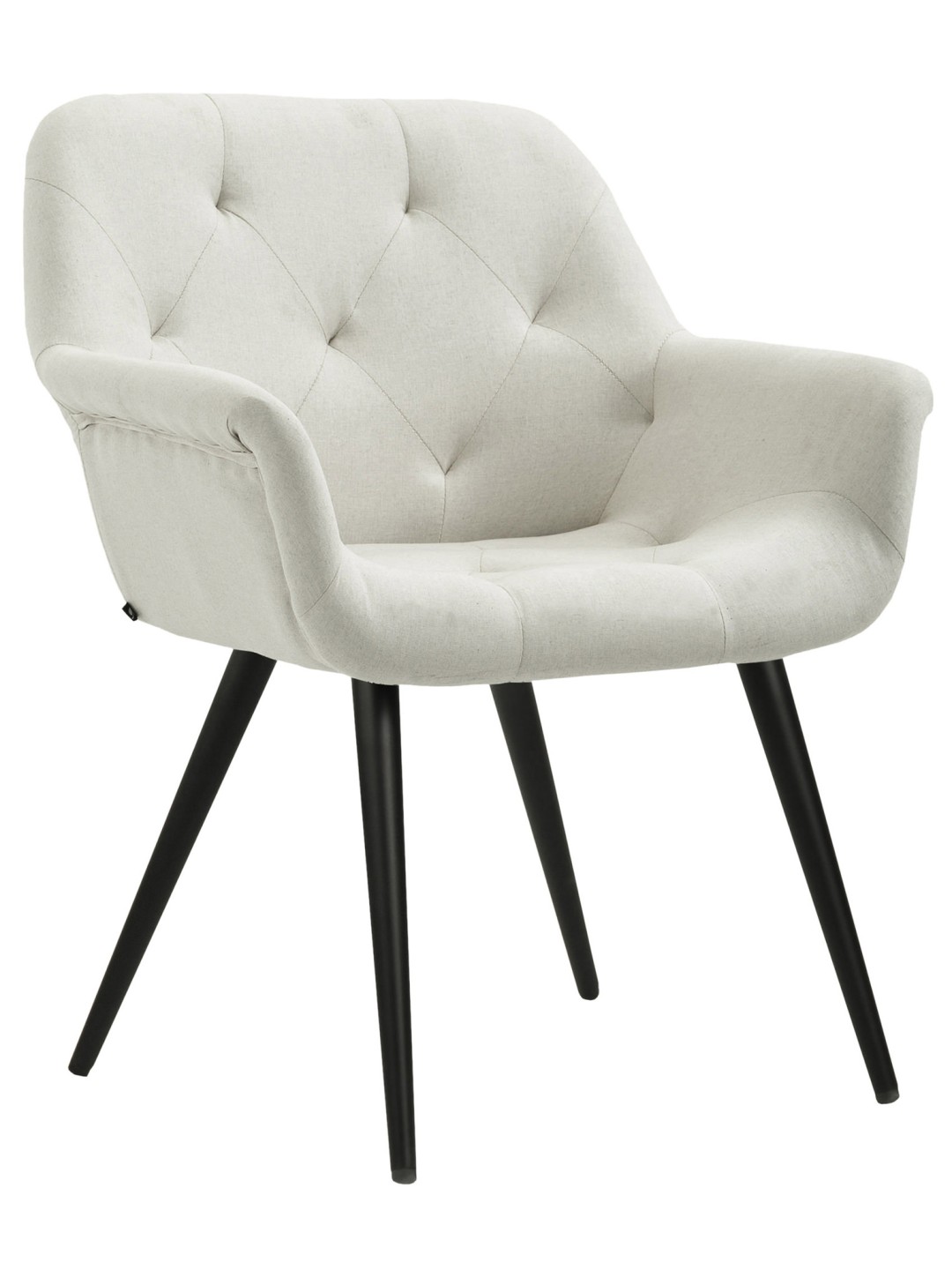 Langford kangas ruokatuoli, beige