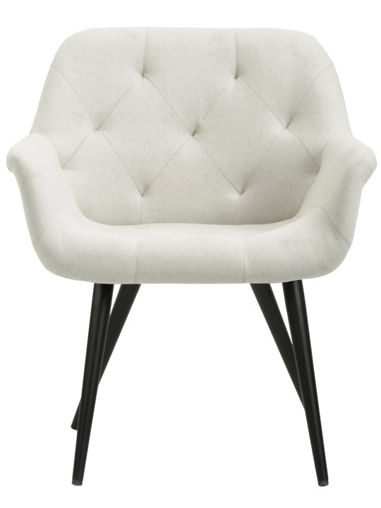 Langford kangas ruokatuoli, beige