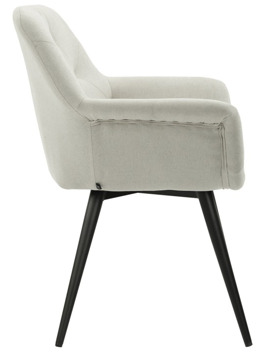 Langford kangas ruokatuoli, beige