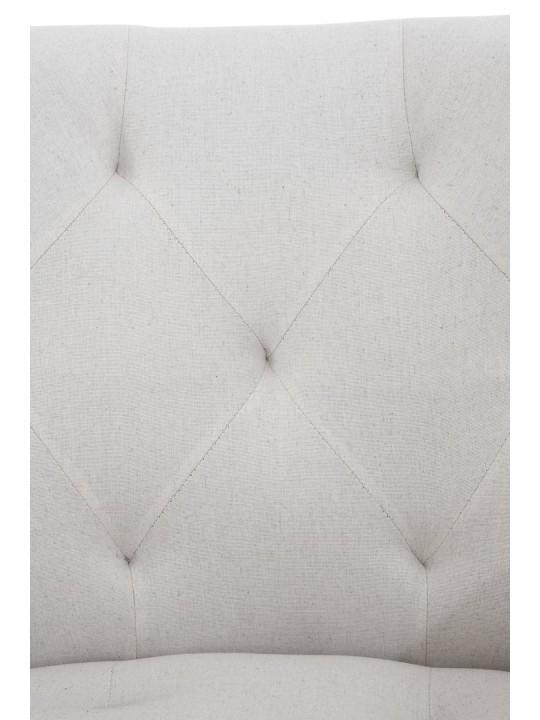 Langford kangas ruokatuoli, beige