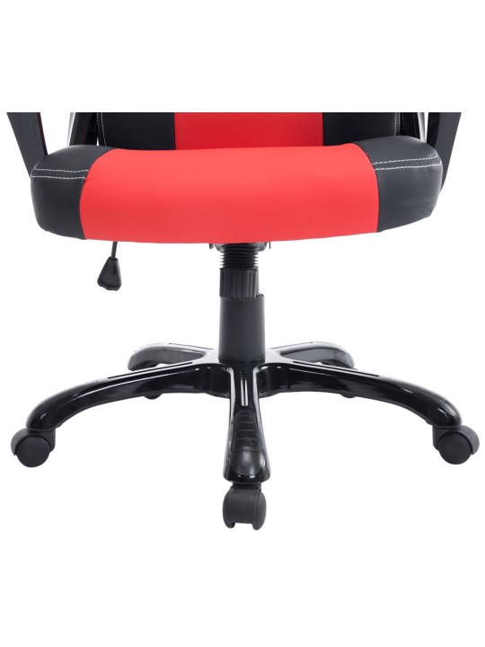 Pedro työtuoli, musta/punainen
