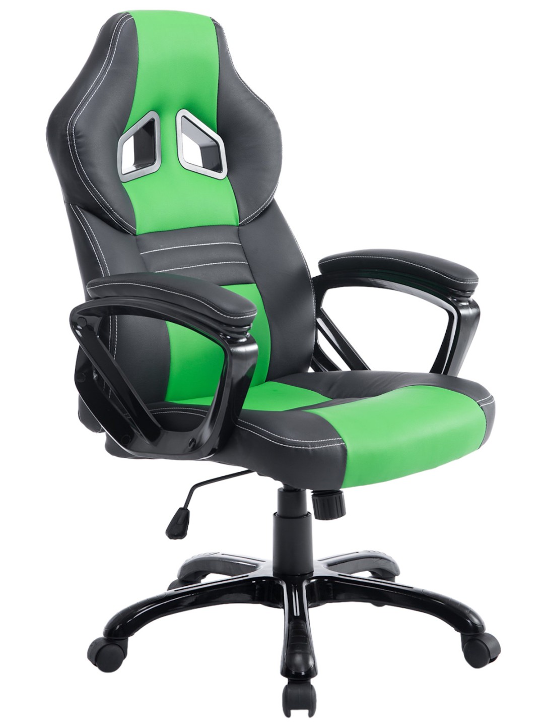 Pedro työtuoli, musta/vihreä