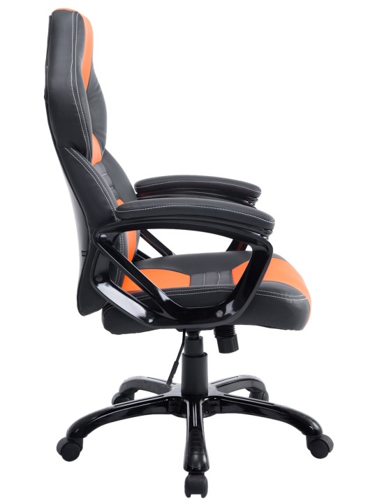 Pedro työtuoli, musta/oranssi