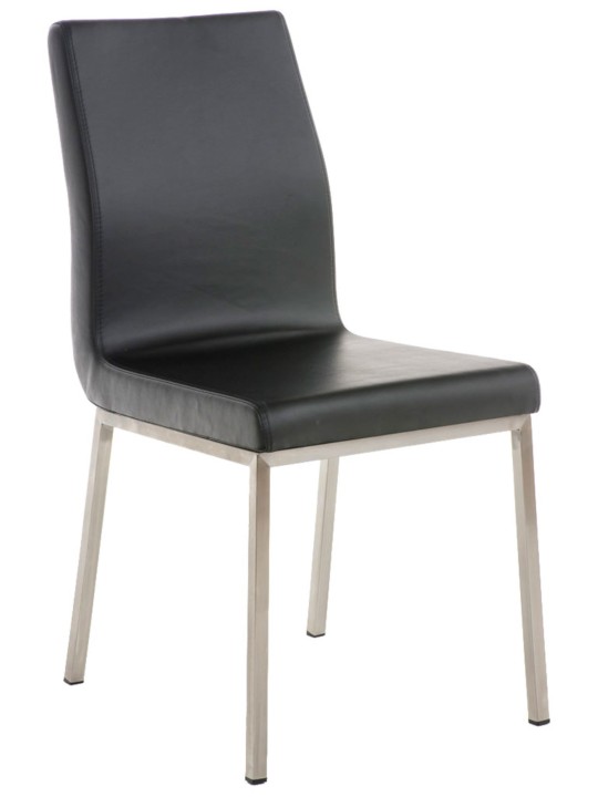 2 ruokapöydän tuolin setti Colmar, musta