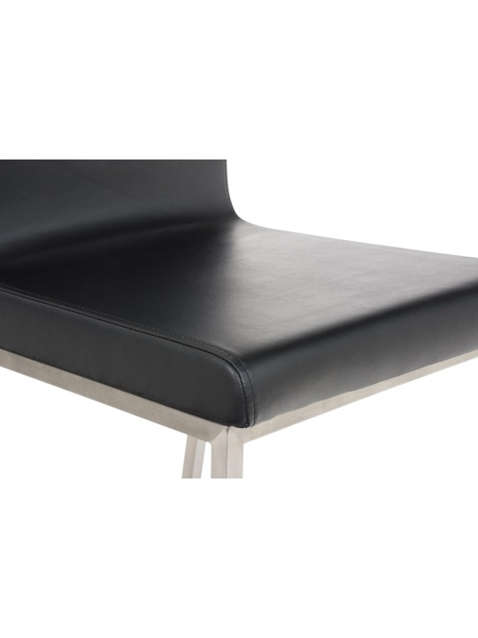 2 ruokapöydän tuolin setti Colmar, musta